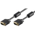 VGA cable 15m HD15M/HD15M AWG23 Black