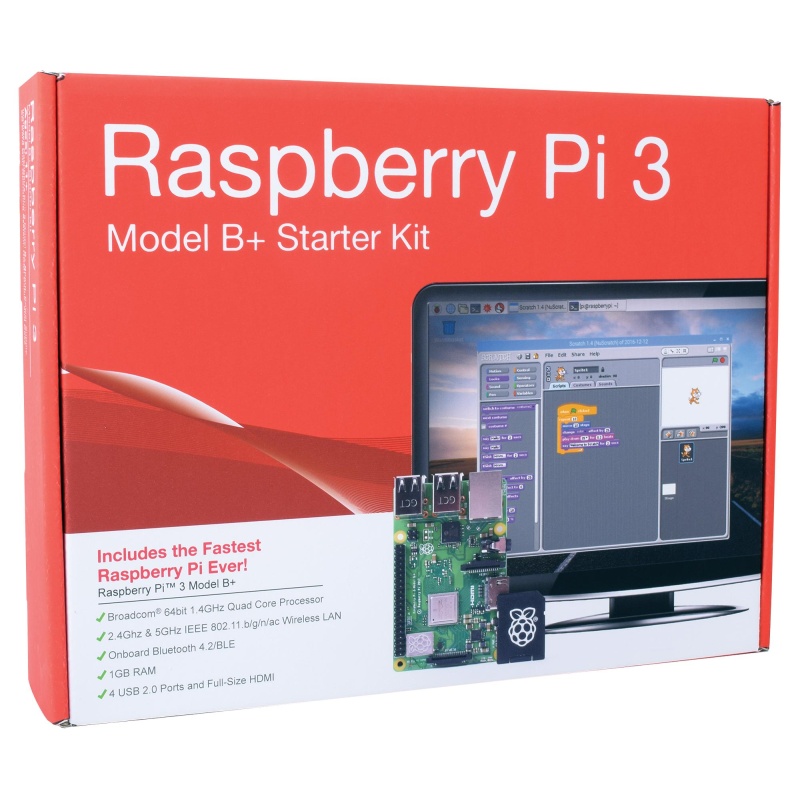 Raspberry Pi 3 B+, Starter Kit