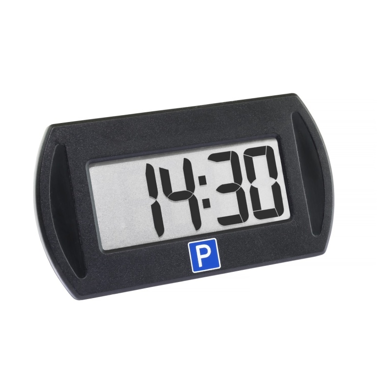 OOONO Park electronic parking disc parking clock digital blackTÜV certified