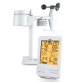 Professional weather station with wireless sensor white