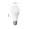 LED bulb E27 A60 230VAC 13W 1521lm neutral 4100K Classic
