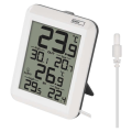 Мини-термометр для внутреннего/наружного использования, проводной датчик, Emos, белый