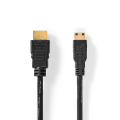 Кабель HDMI-mini HDMI 1.4 1,5м, черный