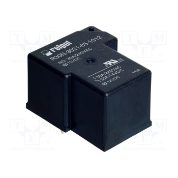 Relay: electromagnetic; SPST-NO; Ucoil: 12VDC; 30A; Series: R30N