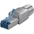 CAT 6A STP-Shielded RJ45 Connector for Field Assembly AWG22..AWG26