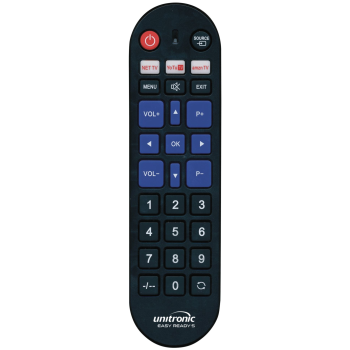 Replacement remote control for Philips, LG, Sony, Samsung, Panasonic TVs