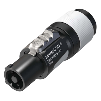 PowerCON Вилка переменного тока, 3-контактная, 6-12 мм, серая Neutrik