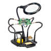 PCB Holder with 4 Flexible Arms and LED Magnifier Lamp ZD-11M-3