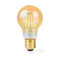 LED Filament Bulb E27 | A60 | 4.9 W | 470 lm | 2100 K | Dimmable | Extra Warm White | Retro Style | 1 pcs