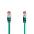 CAT6 Network Cable | RJ45 Male | RJ45 Male | S/FTP | 0.50 m | Round | LSZH | Green | Label