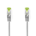 CAT7 Network Cable | S/FTP | RJ45 Male | RJ45 Male | 5.0 m | Snagless | Round | LSZH | Grey | Label
