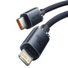 Baseus Crystal cable USB-C to Lightning, 20W, 1.2m (black)
