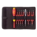 Vde slim vario starter screwdriver set - 16 pcs - wiha - 2831t16