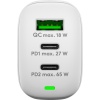 USB-C™ PD GaN Multiport Fast Charger (65 W) white