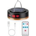 LED Solar Camping Lamp with IR Remote Control