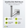 Aluminium Satellite Dish Wall Mount, 350 mm Wall Distance