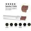 Speaker Cable white CU