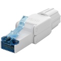 CAT 6A UTP Unshielded RJ45 Connector for Field Assembly