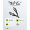 DisplayPort™ to HDMI™ Cable, 4K @ 60 Hz