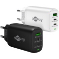 USB-C™ PD GaN Multiport Fast Charger (65 W) black