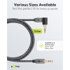 Audio Connection Cable AUX, 3.5 mm Stereo, 90°, 3 m
