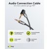 Audio Connection Cable AUX, 3.5 mm Stereo, 90°, 3 m