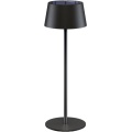 Wireless LED Solar Table Lamp, black