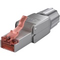 CAT 6 STP-Shielded RJ45 Connector for Field Assembly