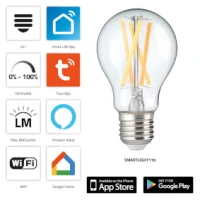 Smart filament LED lamp with Wi-Fi