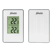 Weather station with wireless sensor white
