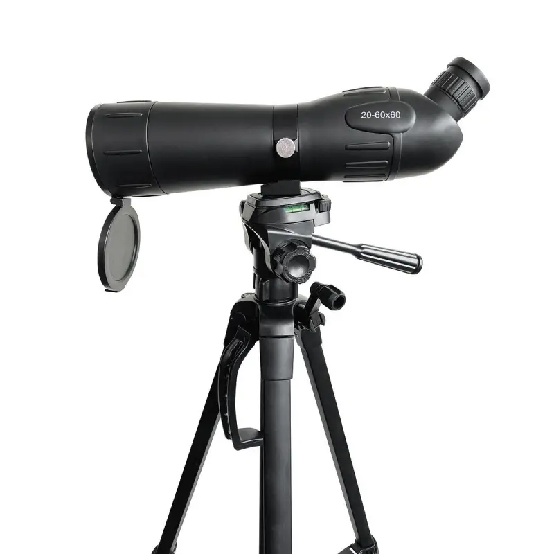 Nedis Spotting scope 60mm 20-60x, black, tripod up to 156cm