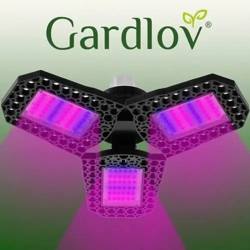 Plant growing lamp E27 108-LED 10W D=23cm Gardlov