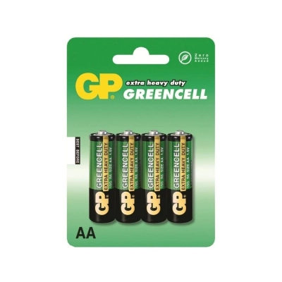 Patareid 1.5V AA R6 Greencell GP 4tk pakis