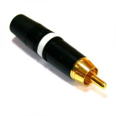 RCA pistik metall valge Neutrik NYS373-9