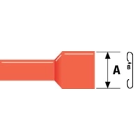 6.6mm lame pesa Punane isoleeritud ST-010/R