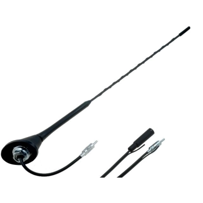 Auto antenn 41cm, 5m kaabel