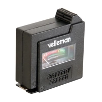 VELLEMAN - patarei tester