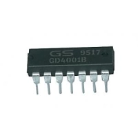 CD4001 =K561LE5 Quad 2-Input NOR Buffered B Series Gate