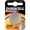 Patarei 3V CR2430 Duracell liitium 24.5mm 3mm