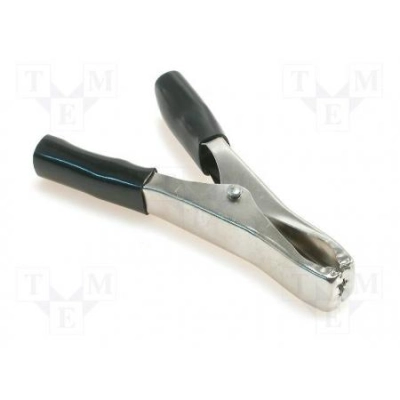 Alligator terminal/clamp 110mm Black 50A