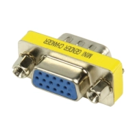 Üleminek HD15F-HD15F (3-rida) VGA pesa