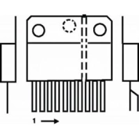 TA8215H PWR AMP 2*15W/4E 18V