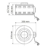 Reguleeritav autotrafo 0...260V 1250VA 5A Metrel