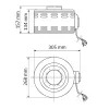 Reguleeritav autotrafo 0...260V 3380VA 13A Metrel