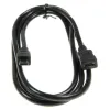 USB Micro B pikenduskaabel 1.2m Must