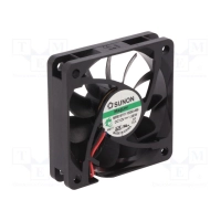 Ventilaator 60x60x15mm 12V 1,53W vapo 44.62m3/h 34.2dBA