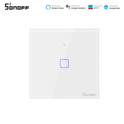 Sonoff Wifi сенсорная панель выключателя, 1 канал