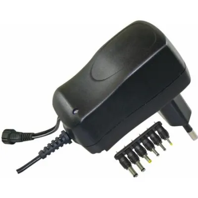 Universal Power Supply 3-12V 2.25A 25W 6 connectors