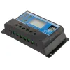 Päikesepaneeli kontroller LCD 20A 12V/24V USB