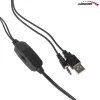 Arvuti kõlarid 2tk 2x3W USB toide mustad kuubikud